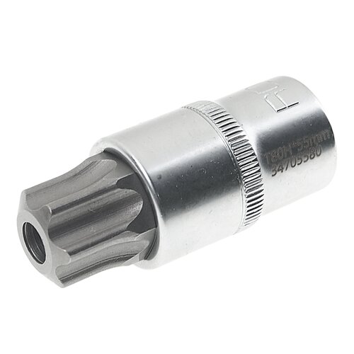 Головка-бита TORX T80 с отверстием 1/2 (L-55мм) ROCKFORCE /1