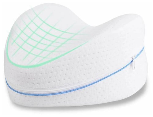 Анатомическая подушка между ног с эффектом памяти / Для сна на боку ...