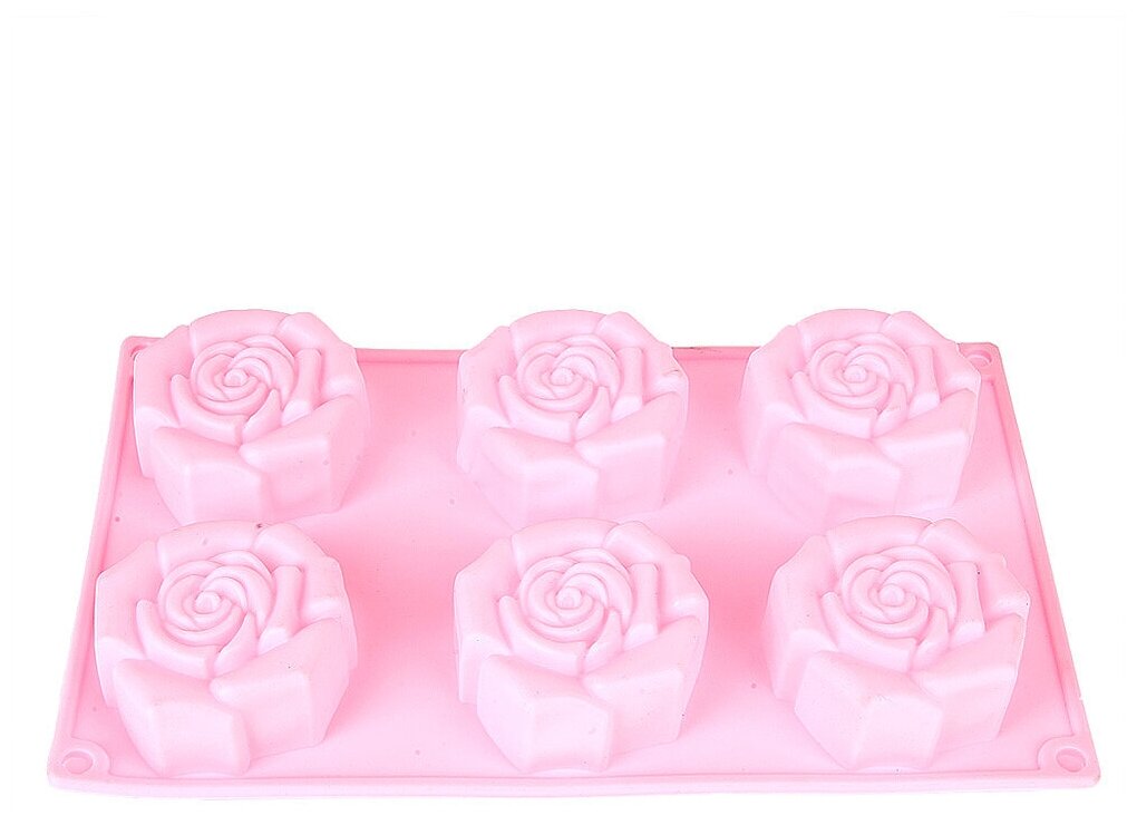 Форма для выпечки 6 ячеек "Роза", 28,5х17 см, Nouvelle, 9902611-1
