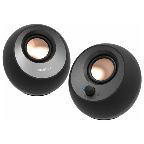 Колонки Bluetooth Creative Pebble V3 MF1700 20 черный 51mf1700aa000 4763₽