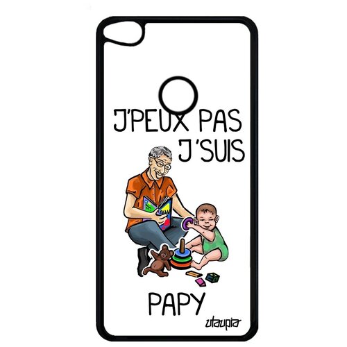 фото Защитный чехол на мобильный // huawei p9 lite 2017 // "не могу - стал дедом!" дед юмор, utaupia, белый