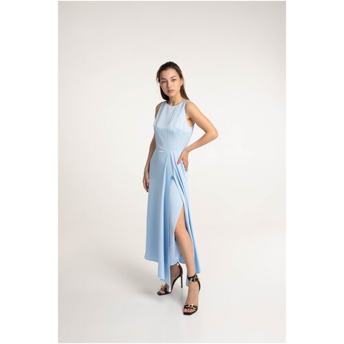 Платье женское COSY brand. Цвет голубой. Размер 42.