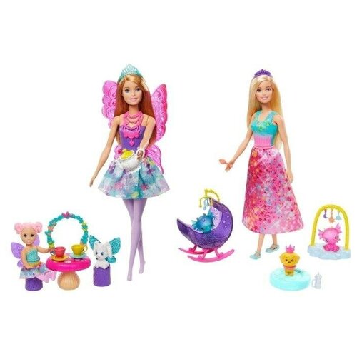 фото Игровой набор barbie заботливая принцесса mattel