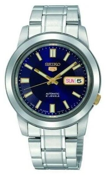Наручные часы SEIKO Наручные часы Seiko SNKK11J1, серебряный, синий