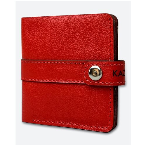 фото Кошелек кожаный kaza tomas красный