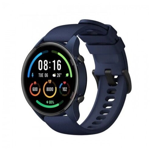 фото Смарт-часы xiaomi mi watch (navy blue) xmwtcl02 bhr4583gl