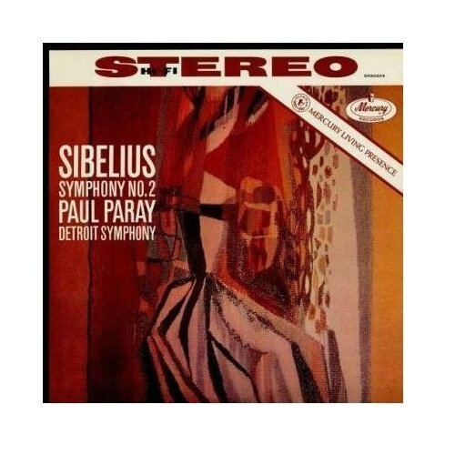 Виниловые пластинки, Mercury, PAUL PARAY - Sibelius: Symphony No.2 (LP) decca dana gillespie foolish seasons lp