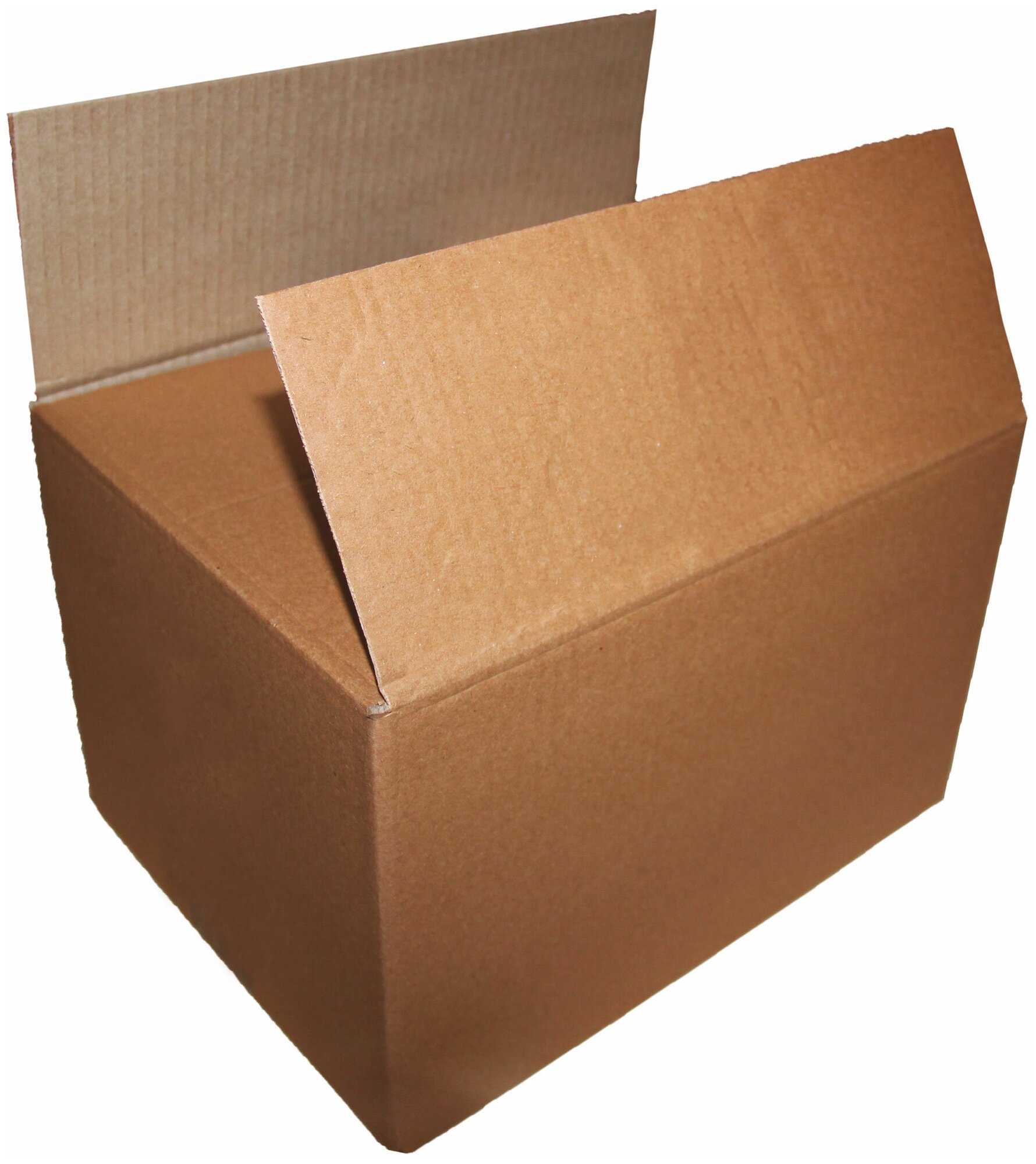 Четырехклапанная коробка для переезда и хранения из 3-х слойного гофрированного картона - ЦентрМаг