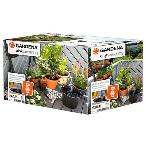 Комплект для полива в выходные дни Gardena gardena набор капельного полива в выходные дни 1265 20 9 м 36 шт