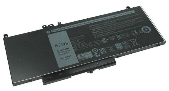 Аккумулятор для ноутбука Amperin для Dell Latitude E5470 E5570 7.6V 62Wh 6MT4T