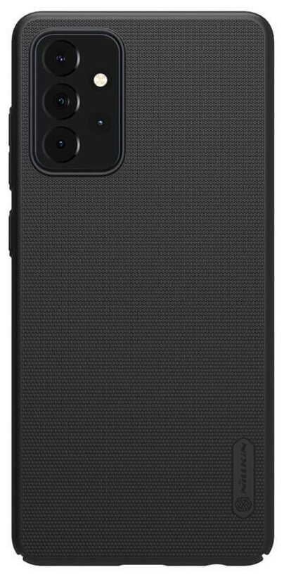 Накладка Nillkin Frosted Shield пластиковая для Samsung Galaxy A72 4G / A72 5G Black (черная)