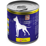 VitAnimals консервы для собак Ягненок с рисом 750г - изображение