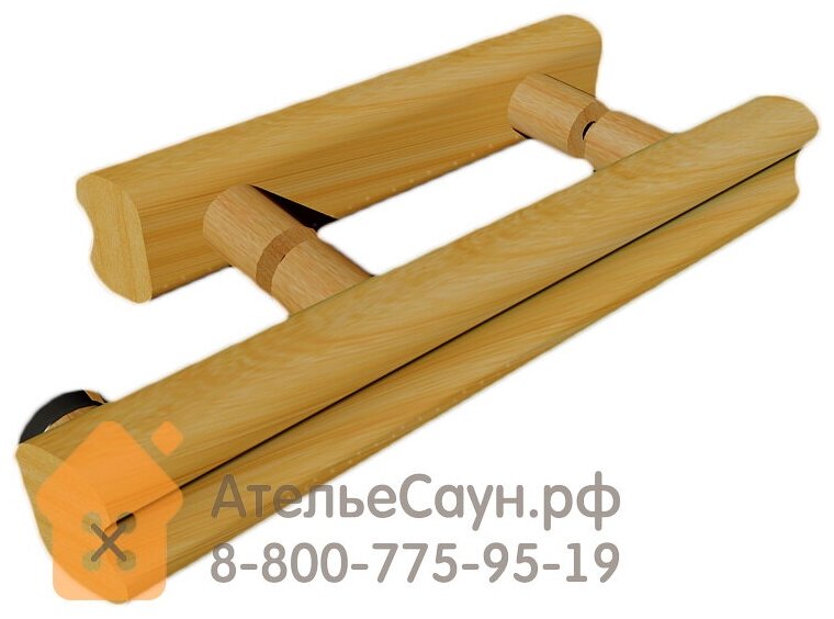 Изображение Дверь для сауны АКМА Aspen M 7х19 (серое, 8 мм, коробка осина, арт. 214M)