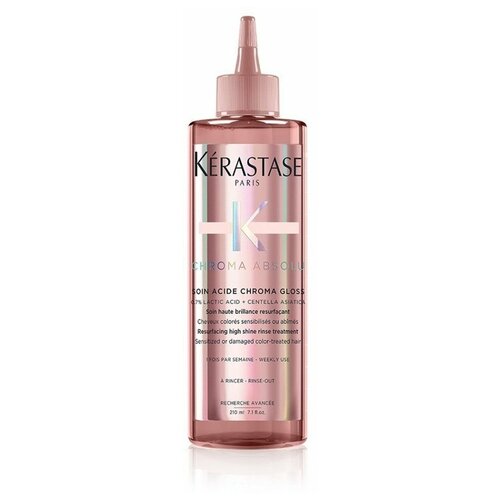 Флюид для волос для окрашенных волос Kerastase Chroma Absolu Soin Acide Chroma Gloss для блеска и гладкости волос 210 мл