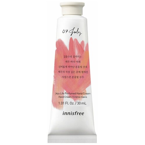 Innisfree Jeju Life Perfumed Hand Cream Pink Coral 30мл