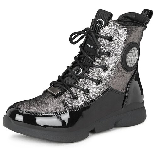 фото Ботинки детские демисезонные для девочек jx21w-1548-1a t.taccardi размер 30, черный