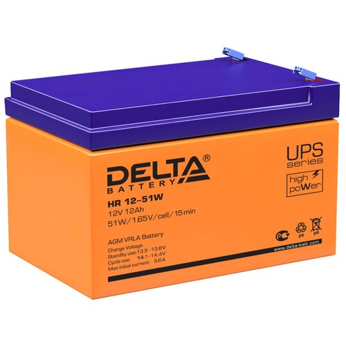 Аккумулятор DELTA HR 12-51 W