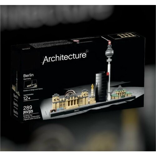 Конструктор Архитектура Город Берлин / Architecture Berlin / 289 деталей конструктор lego architecture 21027 берлин 289 дет