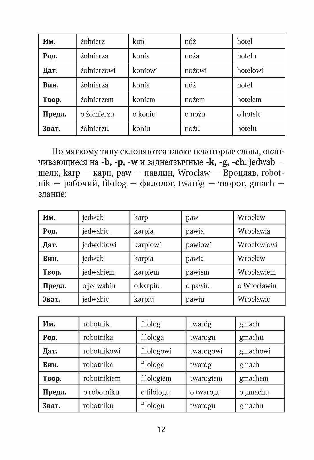 Польская грамматика в таблицах и схемах - фото №10