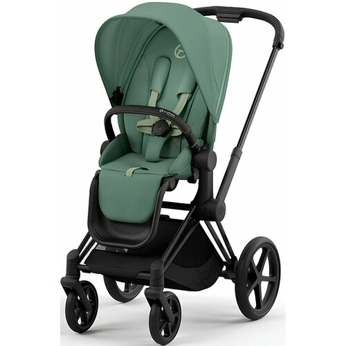 Cybex Priam IV (Leaf Green на шасси Matt Black)