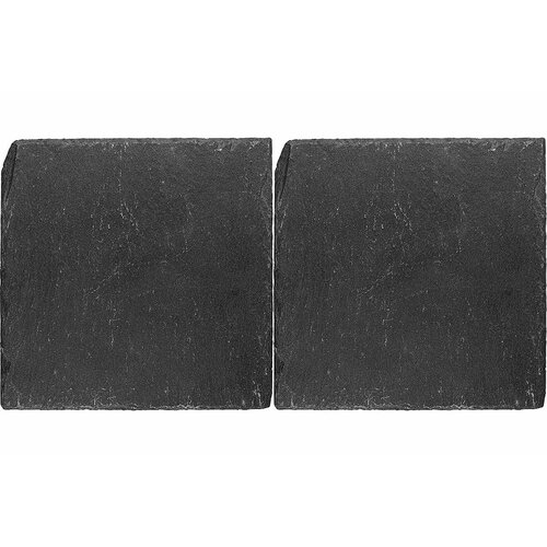 Набор из 2 блюддля подачи квадратная 20х20х05 см Сланец Sunnex MSL2020 1125₽