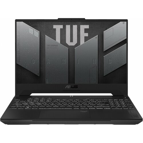 Ноутбук Asus TUF Gaming A15 FA507NV-LP021 Ryzen 7 7735HS 16Gb SSD1Tb NVIDIA GeForce RTX4060 8Gb 15.6 IPS FHD (1920x1080) noOS grey WiFi BT Cam (90NR0E85-M007N0)