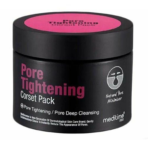 Meditime, Маска для сужения пор - Pore tightening corst pack