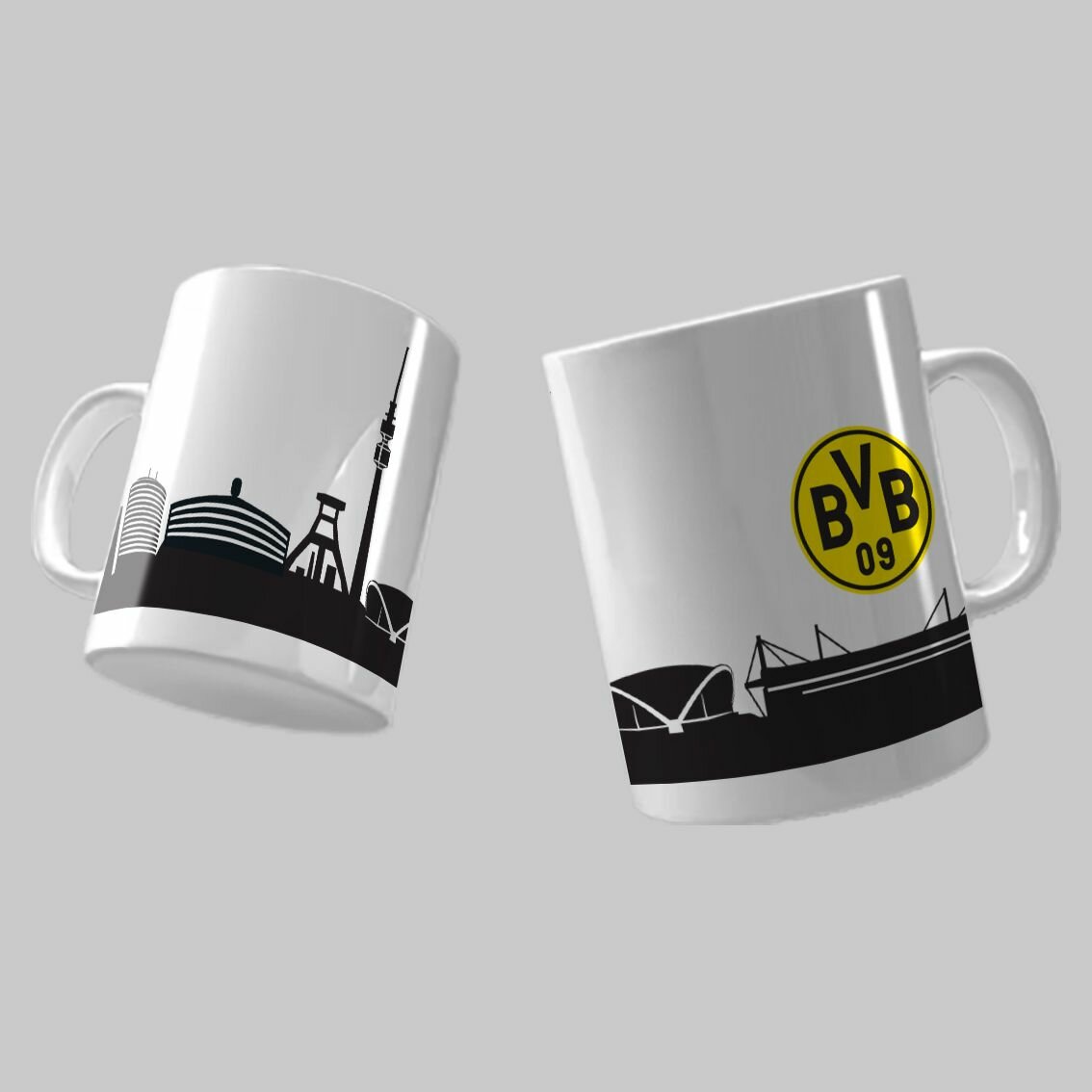 Кружка - "Borussia Dortmund" Футбольный Клуб Боруссия BVB ФК Football