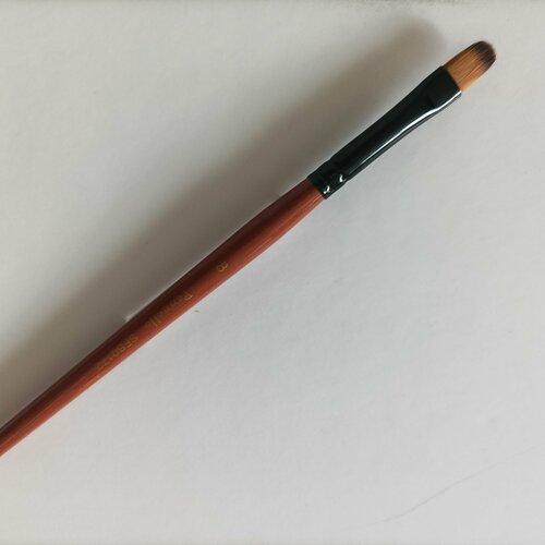 Кисть синтетика Pennelo овальная N 8 короткая ручка Pinax 419₽