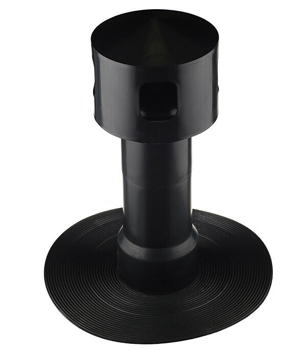 Аэратор точечный Поливент Премиум Ultra-110 d110 мм для плоской кровли черный Поливент 30067