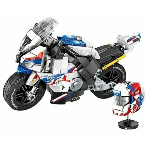 Конструктор Мотоцикл Yamaha R1 / Motorcycle 449 деталей