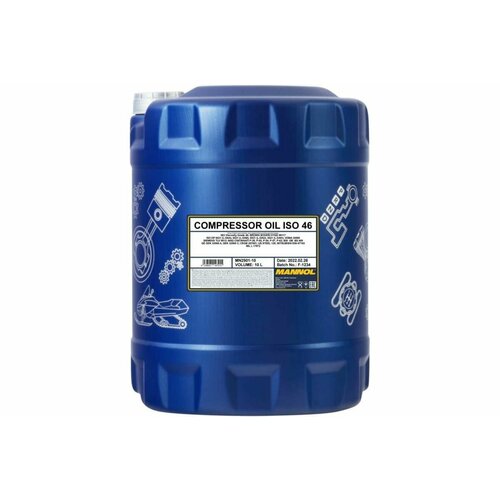 MANNOL COMPRESSOR OIL ISO 46 10 л. Минеральное масло для воздушных компрессоров 1496