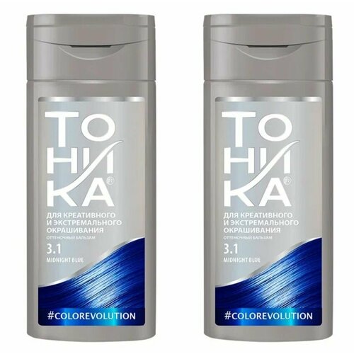 Тоника Оттеночный бальзам, Midnight blue, 150 мл, 2 уп