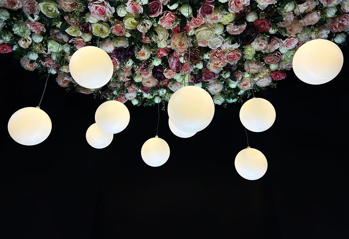 Гирлянда "Шары" (гирлянда для декора помещения, 10 элементов)