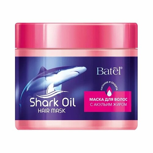 Маска для волос с акульим жиром для повышения плотности волос Batel 250 мл