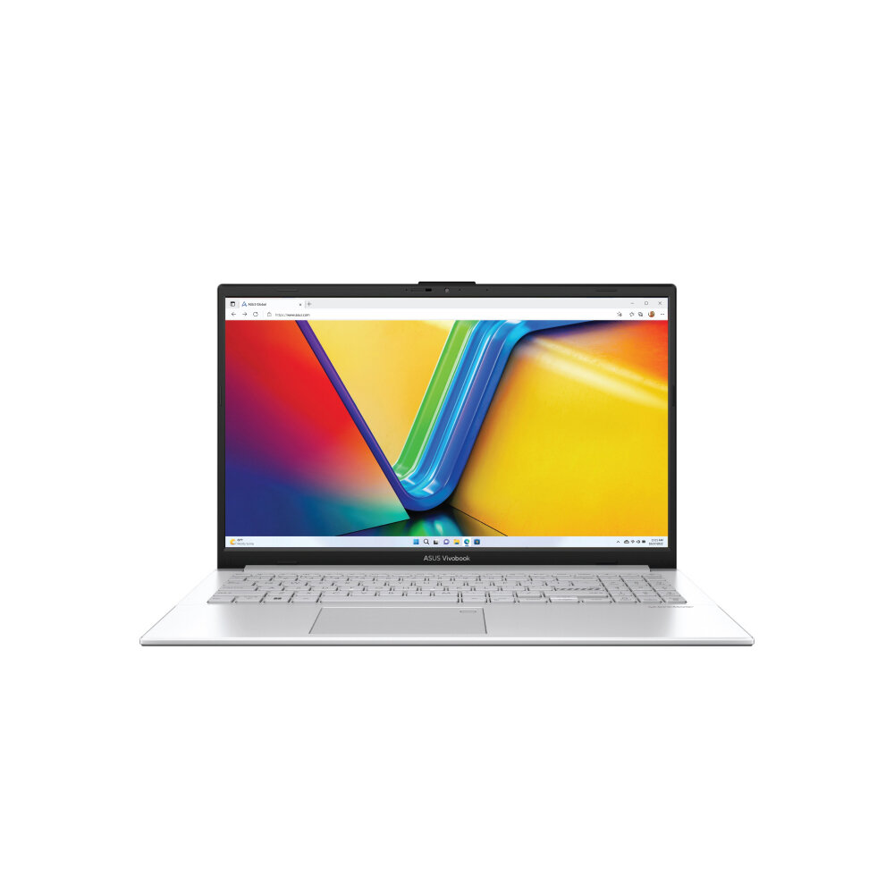 Ноутбук 15.6" IPS FHD ASUS E1504FA-BQ1090 silver (Ryzen 5 7520U/16Gb/512Gb SSD/VGA int/noOS) (90NB0ZR1-M01XK0)