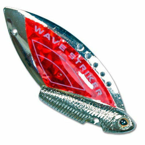 Блесна Kosadaka Wave Striker (ws10SR 10гр/Silver/Red)