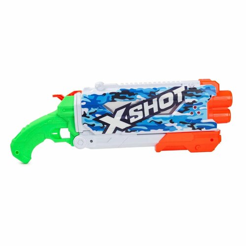 Бластер водный X-Shot Water Скинс памп 11855E бластер водный zuru x shot water fast fill pump action 11855