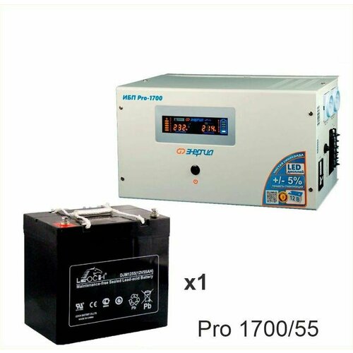 Энергия PRO-1700 Аккумуляторная батарея LEOCH DJM1255 59263₽