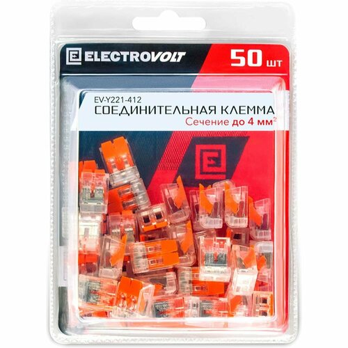 Универсальная 2-х проводная клемма ELECTROVOLT 221-412