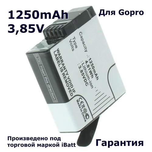 Аккумуляторная батарея iBatt iB-A1-F454 1250mAh, для камер AHDBT-501
