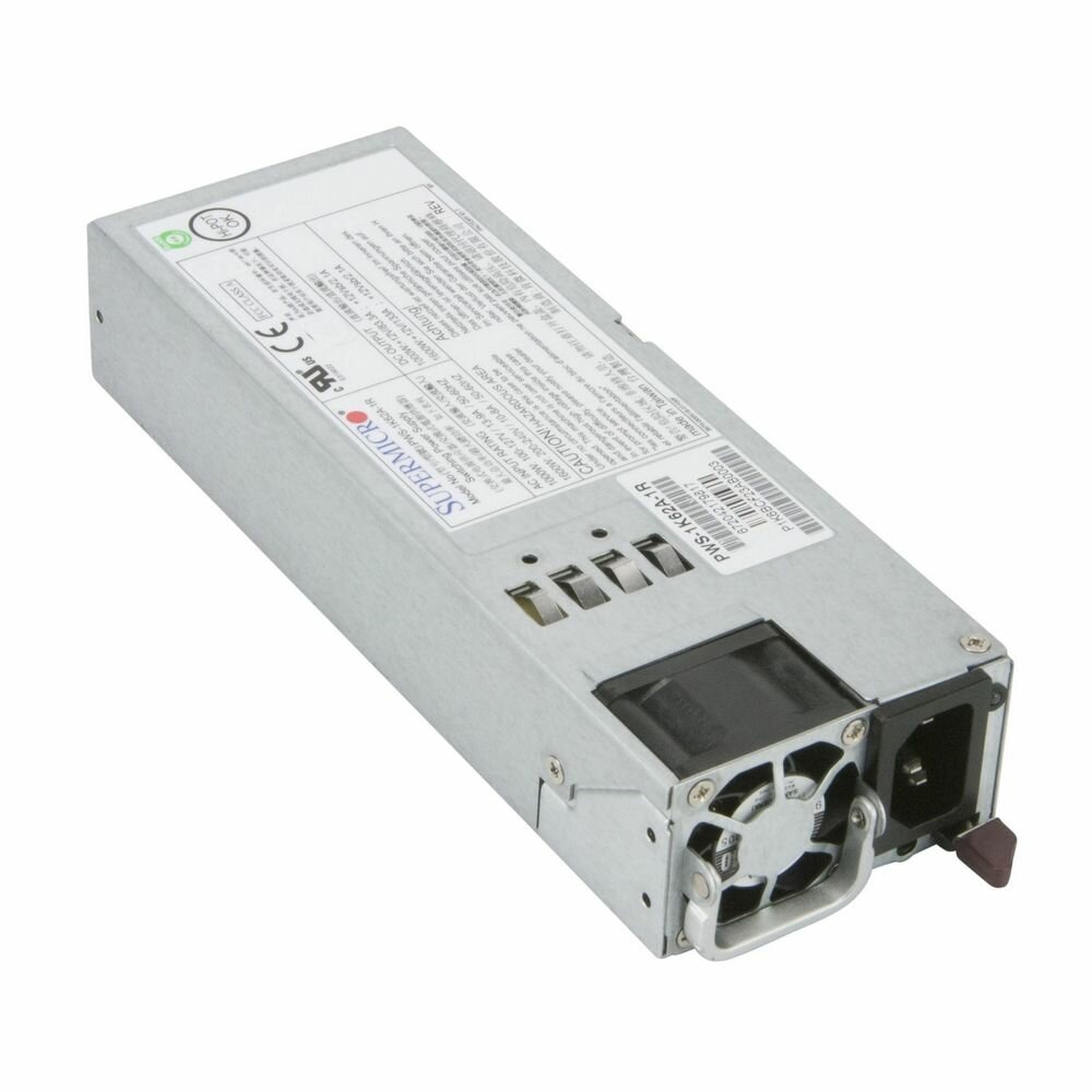 SuperMicro Блок питания SuperMicro PWS-1K62A-1R 1600W, Titanium Level, Redundancy PWS-1K62A-1R