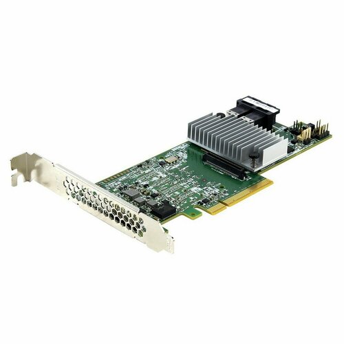 Broadcom RAID-контроллер Broadcom SAS/SATA PCIE 9361-8I 05-25420-17 (OEM) 9361-8I (2G) raid hpe megaraid mr416i a p26279 b21 дисковые интерфейсы nvme pcie sas sata 16x tri mode режимы raid 0 1 10 5 50 6 6064