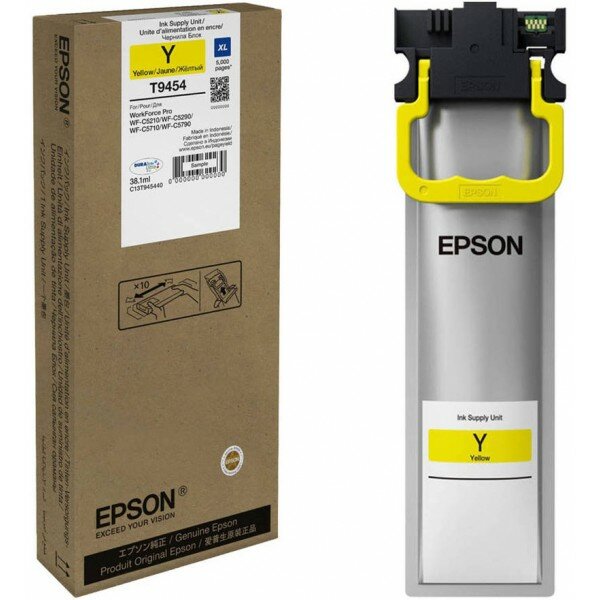 T9454 / C13T945440 Epson оригинальный желтый картридж для Epson WorkForce C5290DW/ C5790DW (5 000стр