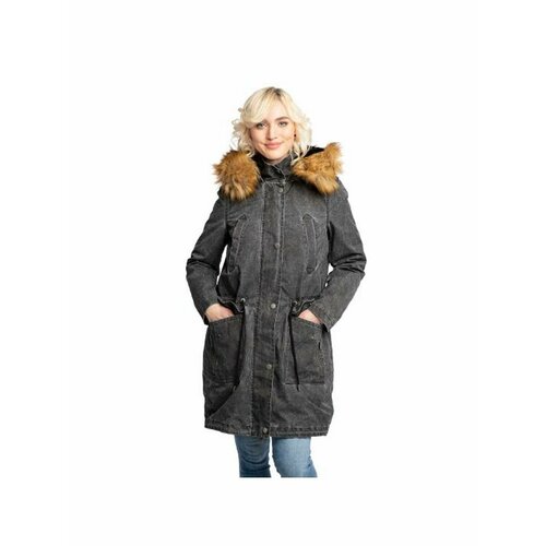 Парка GUESS, размер M [producenta.mirakl], серый парка reebok outerwear urban fleece parka xs