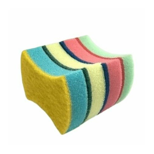 Gloss Home Губки для посуды Фигурные, 11х8х3 см, 4 штуки/