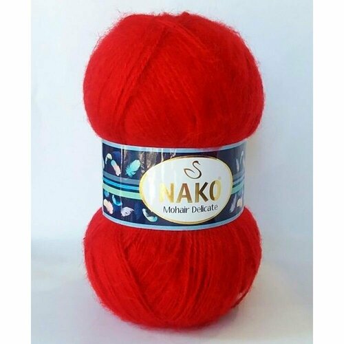 Пряжа Nako Mohair delicate (5шт*100гр.)/5% мохер, 10% шерсть, 85% акрил/ 6109