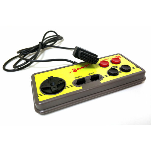 Джойстик Dendy Controller квадратный 15р широкий разъем зеленый 30000₽