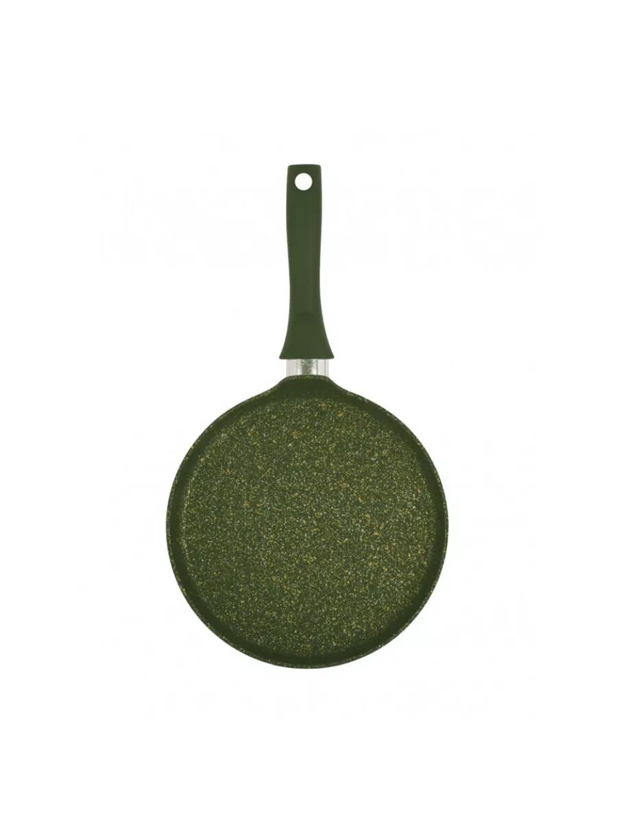 Сковорода блинная с ручкой Trendy style Malachite, 240мм