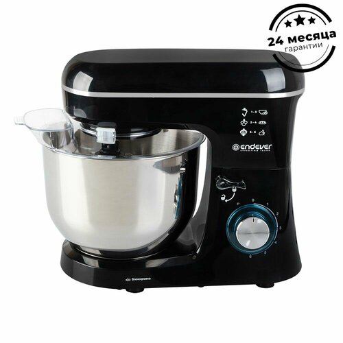 Планетарный миксер с чашей 6 литров ENDEVER SIGMA-120 1800 Вт 10551₽